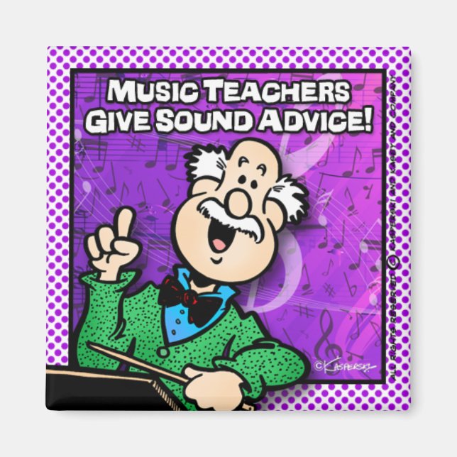 Music Teacher Magnet (Front)