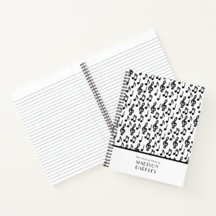 Music Teacher Note Notebook