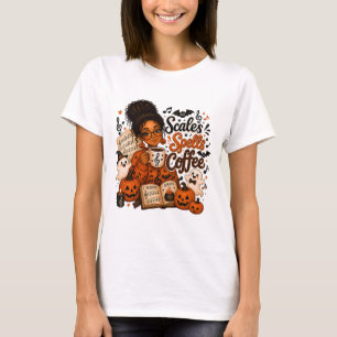 Music Teacher Scales Spells Coffee Shirt