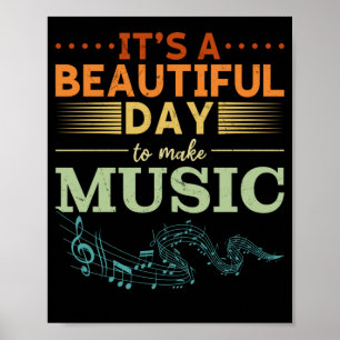 Music Teacher Singer Musician Music Lovers Poster