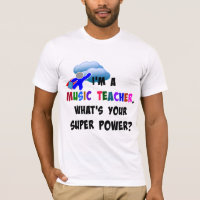 Music Teacher Superhero