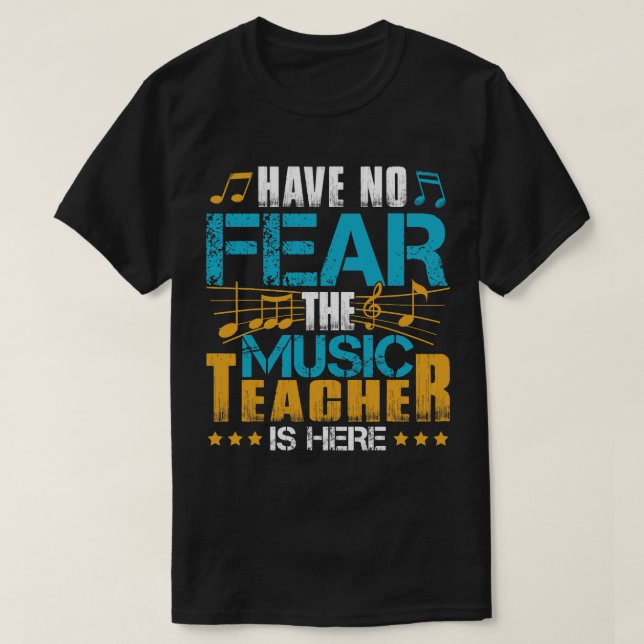Music Teacher T-Shirt (Design Front)