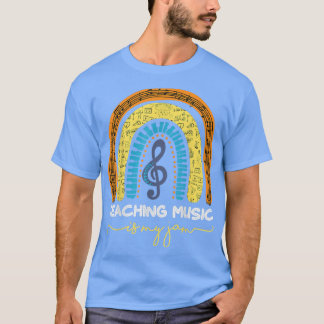 Music Teacher Teaching Music Is My Jam 1977 T-Shirt