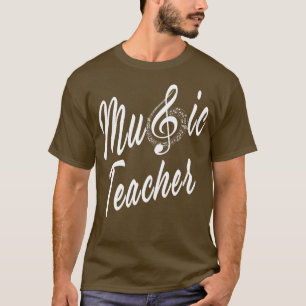 Music Teacher Teaching Musical Instruments School T-Shirt