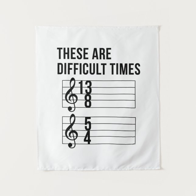 Music Teacher Times Tapestry (Front)