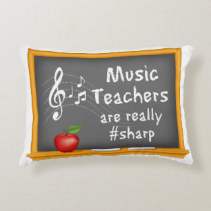 Music Teachers Decorative Cushion