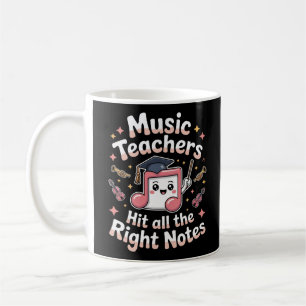 Music Teachers Hit All the Right Notes Coffee Mug