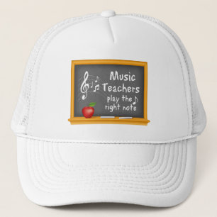 Music Teachers Play the Right Note Trucker Hat