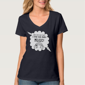 Music Teachers T-Shirt "What's Your Super Power?"