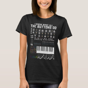 Music Techno Minimal Mixer Studio DJ s Themed T-Shirt