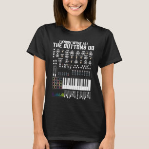 Music Techno Minimal Mixer Studio DJ's Themed T-Shirt