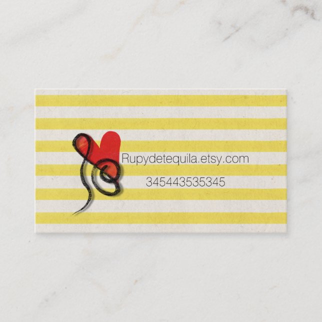 Music teraphy business card (Front)