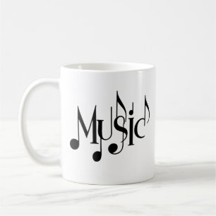 Music Text Coffee Mug
