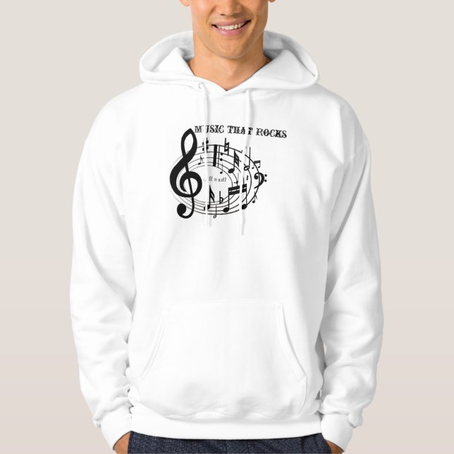 Music that Rocks_ Hoodie (Front)