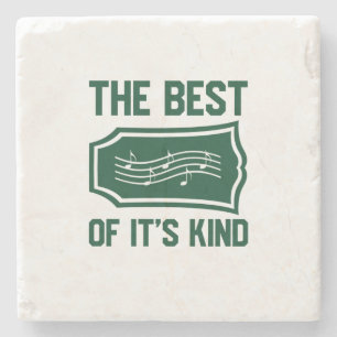 Music The Best Of It Is Kind Stone Coaster