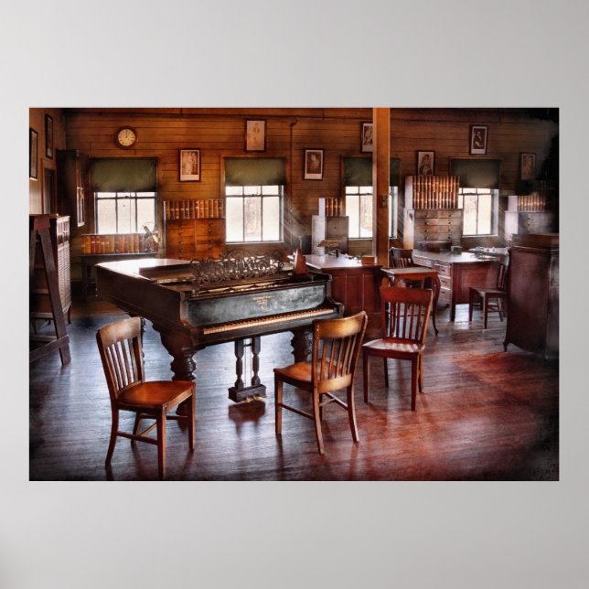 Music - The grand piano Poster (Front)