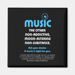Music: The other non-addictive, mood-altering… Magnet