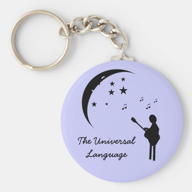 Music, The Universal Language Key Ring (Front)