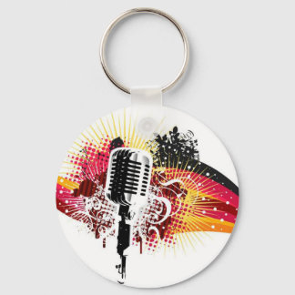 music theme key ring