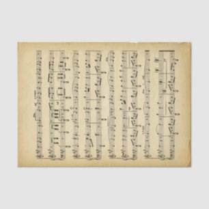 Music Theme Tissue Paper