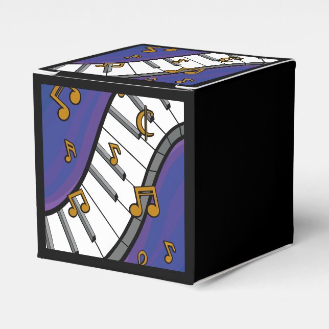 Music Themed Favour Box (Front Side)