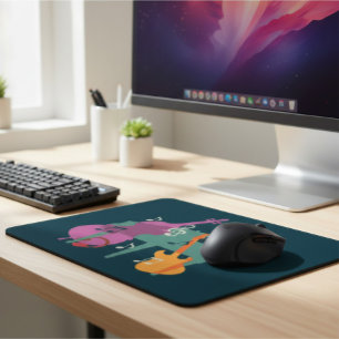 Music-Themed Mouse Mat