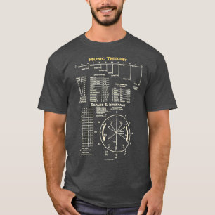 Music Theory Cheat Music Composer Musician T-Shirt