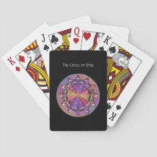 Music Theory Circle of Fifths Mandala Playing Cards