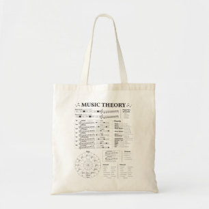 Music Theory Musician Music Teacher EDM School Tote Bag