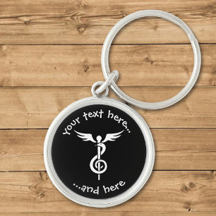 Music Therapy Key Ring