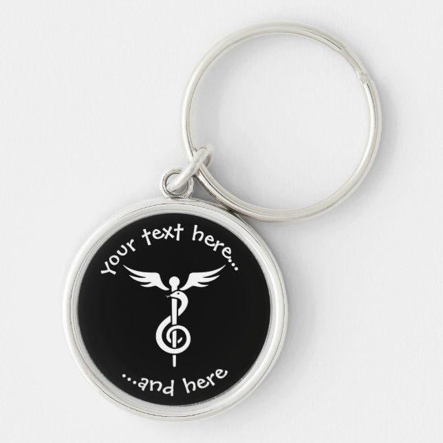 Music Therapy Key Ring (Front)