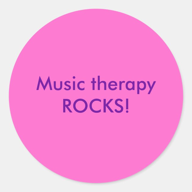 Music therapy stickers (Front)