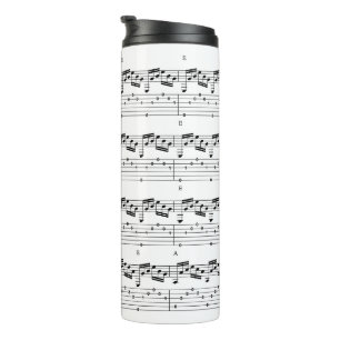 Music Thermal Tumbler