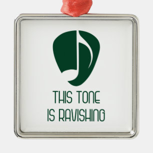 Music This Tone Is Ravishing Metal Tree Decoration