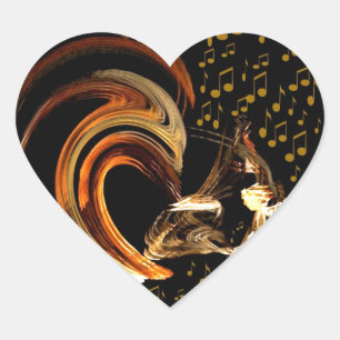 Music To My Soul_ Heart Sticker