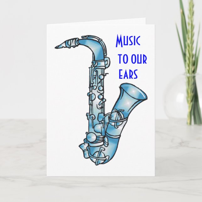 MUSIC TO OUR EARS-GROUP BIRTHDAY CARD (Front)