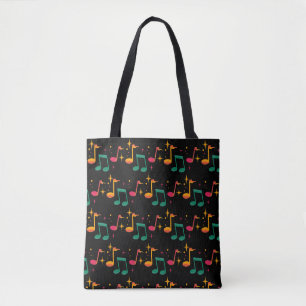 Music tote bag