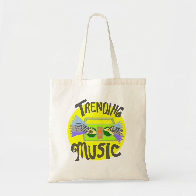 Music, Tote Bag (Front)