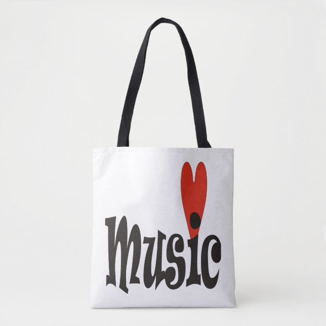 Music Tote Bag (Front)