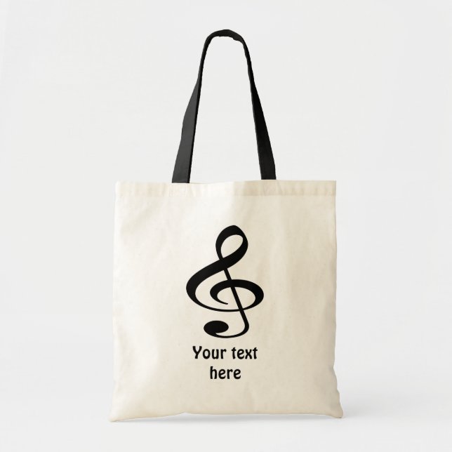 Music Tote Bag (Front)