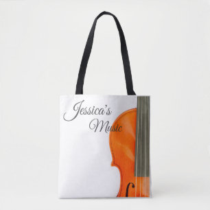 Music Tote Bags for Violin Players
