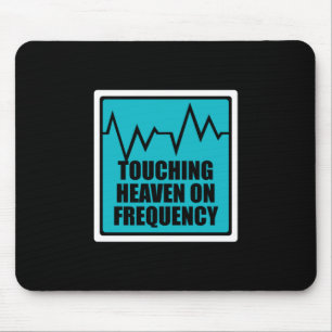 Music Touching Heaven On Frequency Mouse Mat