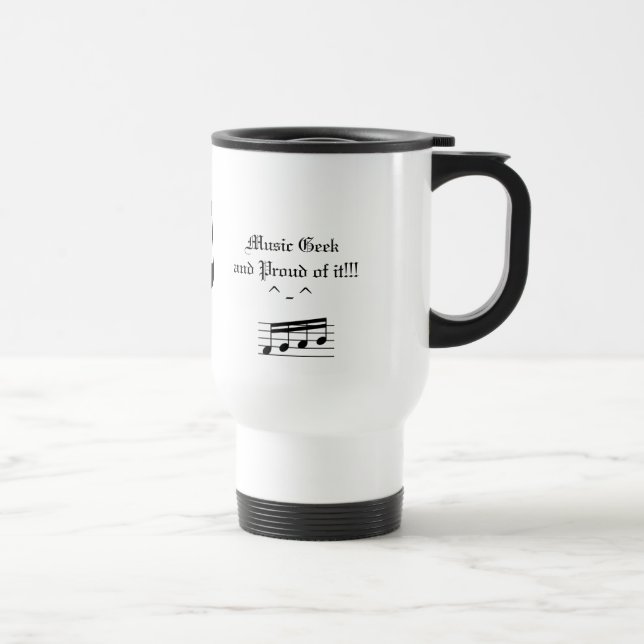 Music Travel Mug (Right)
