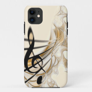 Music - treble clef iPhone 11 case