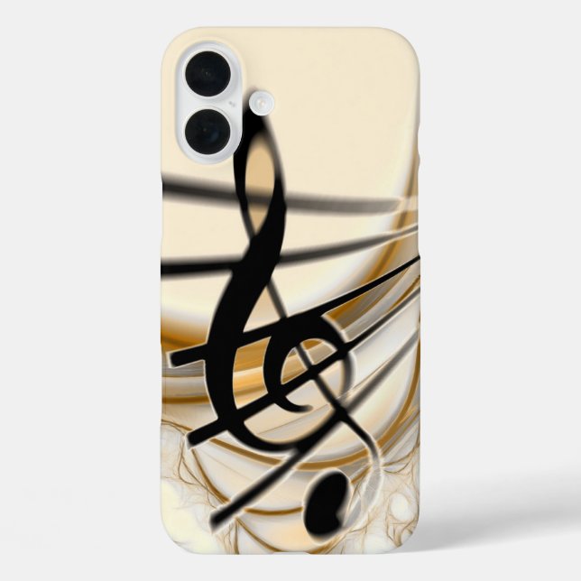 Music - treble clef Case-Mate iPhone case (Back)