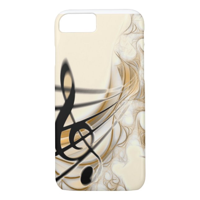 Music - treble clef Case-Mate iPhone case (Back)