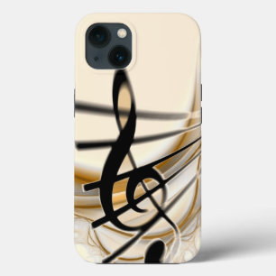 Music - treble clef Case-Mate iPhone case