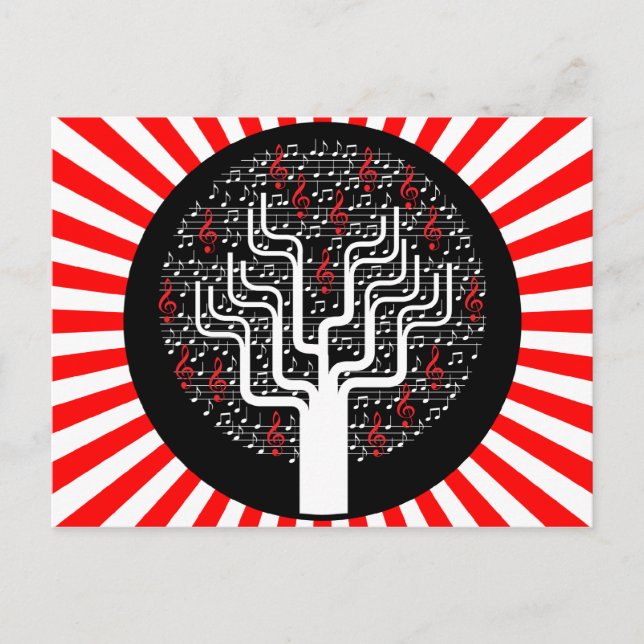 music tree postcard (Front)