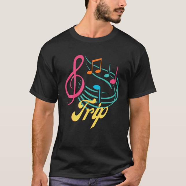 Music Trip Family Friends Tour Festival Trip Singi T-Shirt (Front)