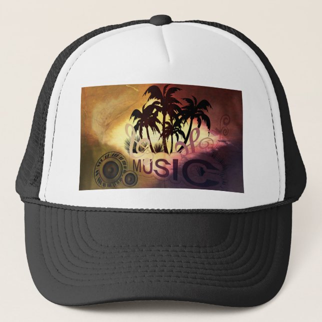 Music Trucker Hat (Front)